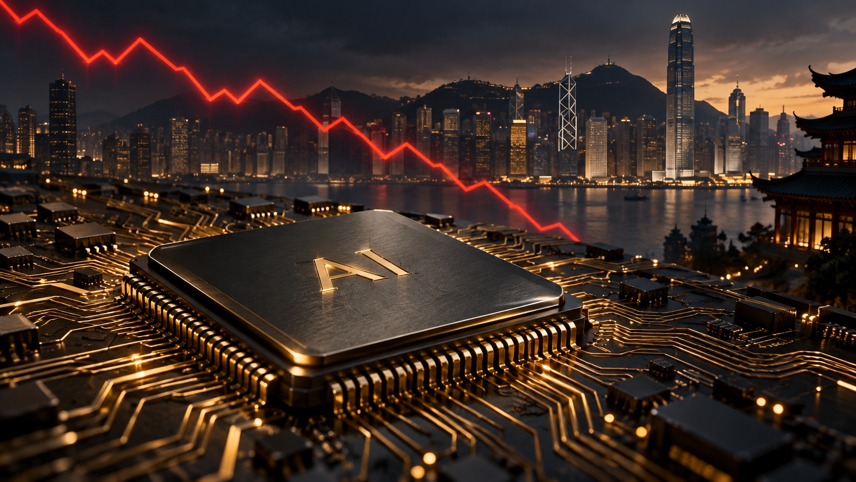 AI Stocks Slide After Industry Chiefs Call for a Slowdown